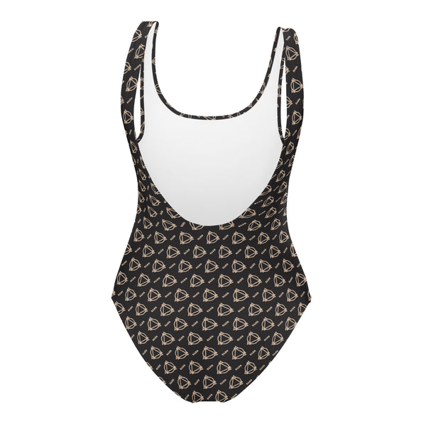 Boujee Black One-Piece Swimsuit